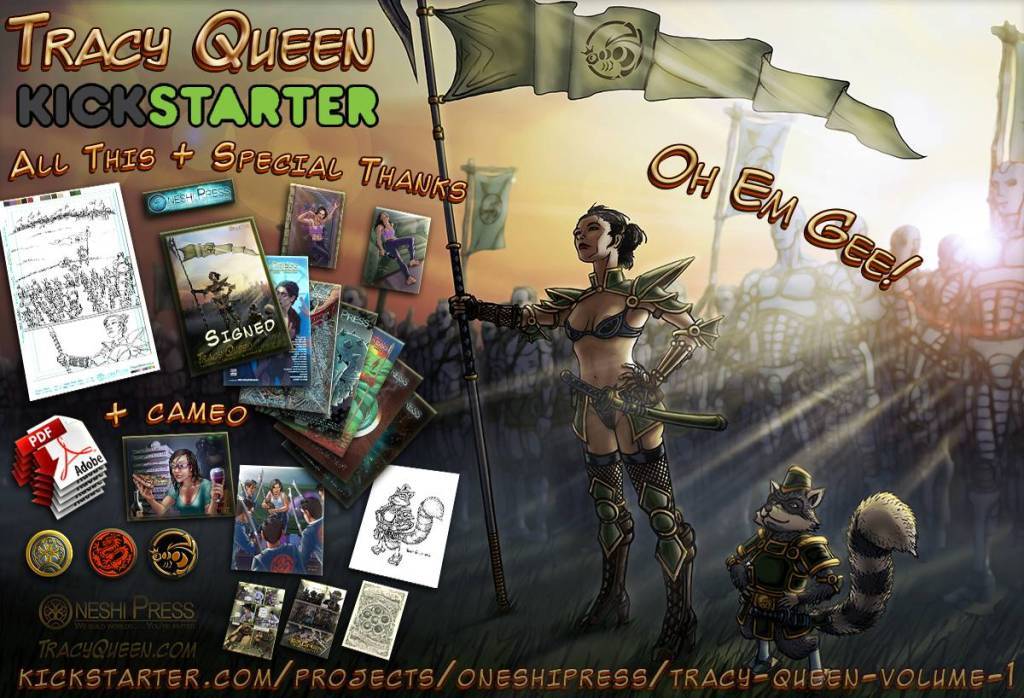 The Tracy Queen Kickstarter Is LIVE!