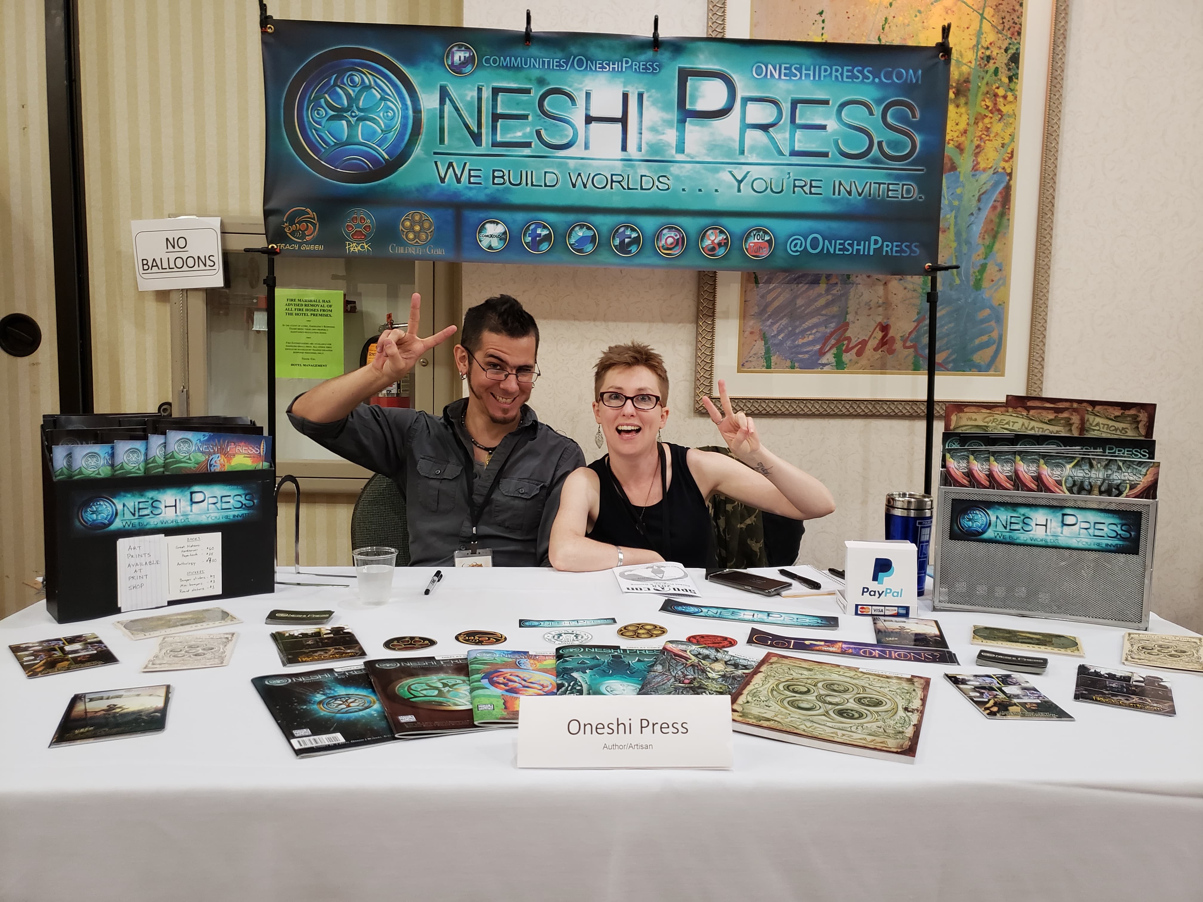 It’s Con-Topia! Oneshi Press Is Doing Two Cons in Two Weeks!