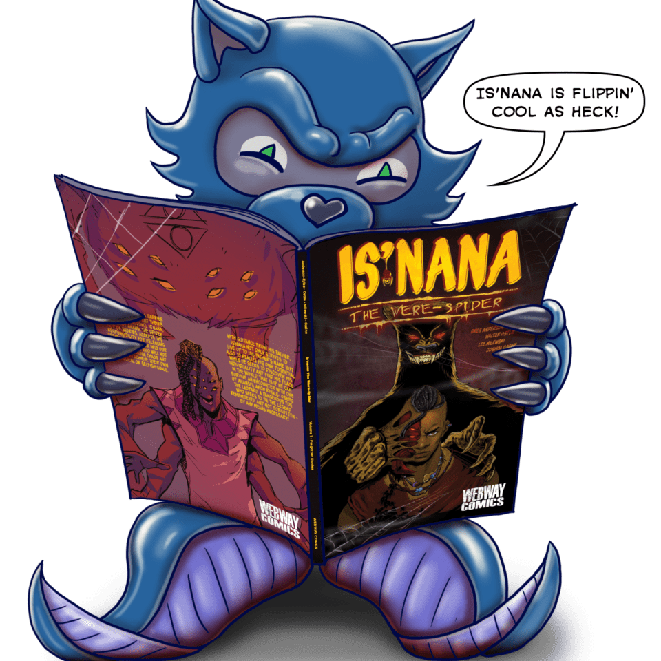 K.F. Kat Fish Reviews: Is’Nana the Were-Spider